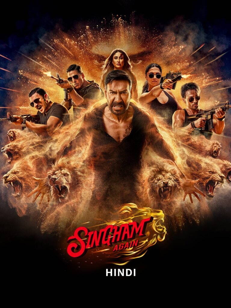 Free Singham Again (2024) Bollywood Hindi Movie HD ESub – FILMYFLY