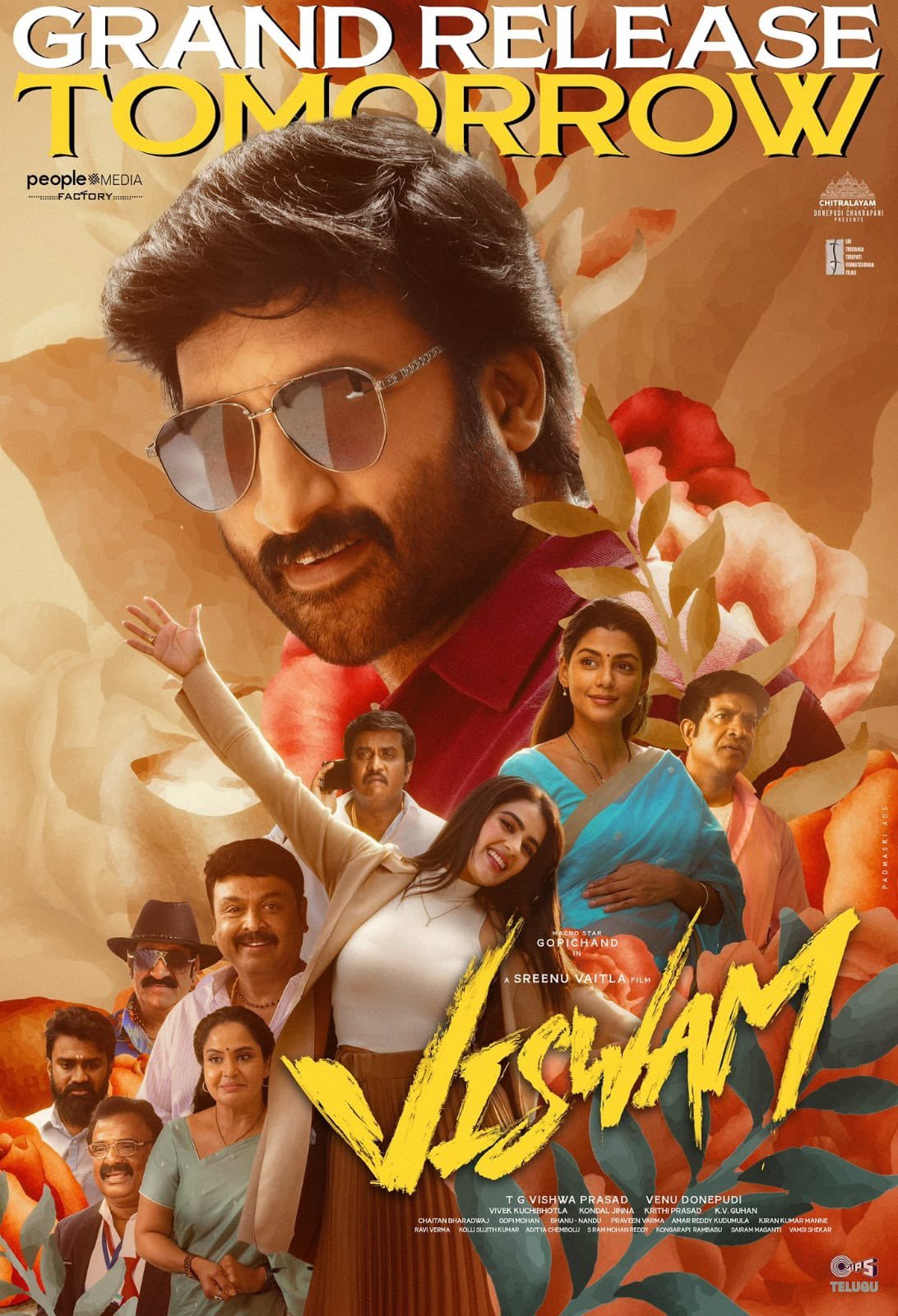 Free Viswam Movie Downloads (2024) Hindi (HQ Dub) Movie CAMRip – FILMYFLY